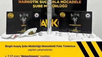 Bingöl'de uyuşturucuya büyük darbe: 1 tutuklama, ele geçirilen maddeler şok etti