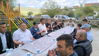 Karahallı Köyü'nde kuraklık endişesiyle yağmur duası yapıldı