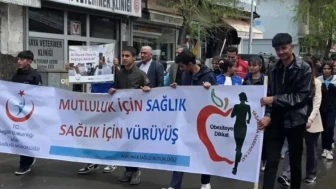 10 Mayıs Dünya Sağlık İçin Hareket Et Günü'nde Tutak'ta sağlıklı yaşam yürüyüşü