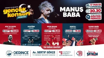 Derince'de 19 Mayıs coşkusu: Üç gün boyunca konserler ve etkinlikler
