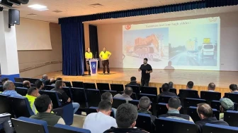 Çorum Belediyesi personeline kapsamlı yol güvenliği eğitimi