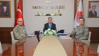 Bayburt'taki güvenlik önlemleri artıyor: Vali Eldivan Bakan Yerlikaya'ya bilgi sundu