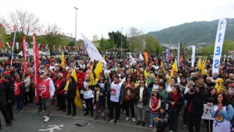 Ordu'da 1 Mayıs etkinliği: İşçi bayramı kutlamaları