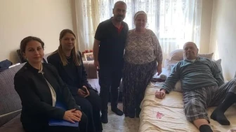 Germencik Belediyesi'nden örnek davranış: Engelli vatandaşlara hasta yatağı desteği
