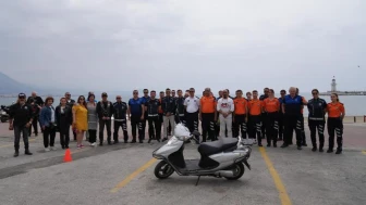 Alanya Belediyesi'nden zabıtalara özel eğitim: Güvenli motosiklet sürüş teknikleri