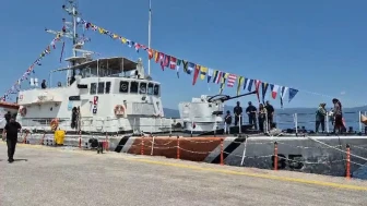 TCG 85 gemisi, vatandaşların ziyaretine kapılarını açtı!