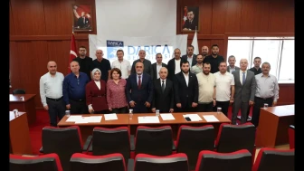 Darıca Belediyesi Spor Kulübünde başkanlık değişimi gerçekleşti