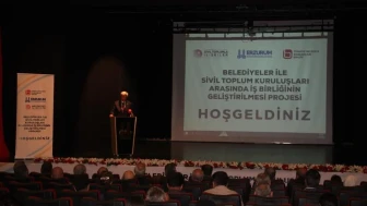 Erzurum'da STK'lar ve belediyeler iş birliği için bir araya geldi