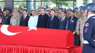 Adıyaman'da trafik kazasında hayatını kaybeden Uzman Çavuş son yolculuğuna uğurlandı