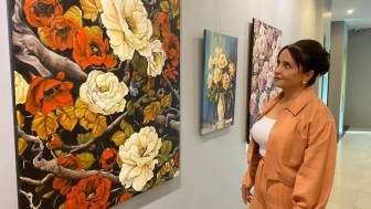 Mersinli ressam Dilek Küçükyılmaz'ın 'Sor-ma' sergisi açıldı! İşte merak edilen detaylar...