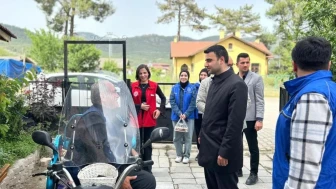 Kaymakam Kılıç'tan Gençlik Haftası'nda engelli vatandaşlara ziyaret