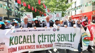 Kocaeli'de 10. Çiftçi Şenliği coşkuyla kutlandı: Kortej ve fidelerle dolu bir gün yaşandı
