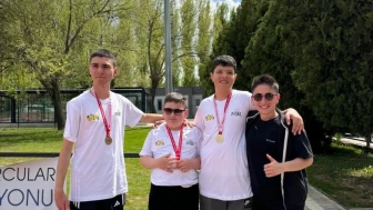Eskişehirli özel sporculardan atletizmde büyük başarı: Otizmli sporcular 5 altın madalya kazandı