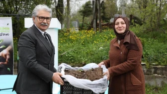 Samsun'da üreticilere 150 bin çilek fidesi desteği
