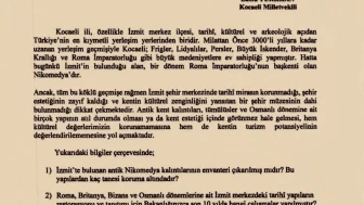 İzmit'te tarihi miras tehdit altında: Milletvekili Türkkan'dan bakanlığa soru önergesi!