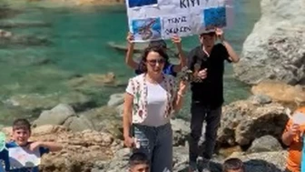 Alanya'da öğrenciler doğayla iç içe: Kıyı ekosistemi ve zihinsel sağlık atölyeleri