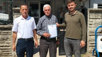 Kandıra Karadivan mahallesinde mezarlık alanı bağışlandı