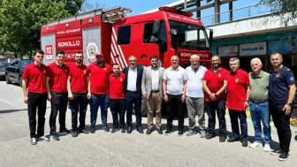 Maşukiye gönüllü itfaiyecileri 45 olaya müdahale etti