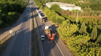 Kocaeli Büyükşehir ekipleri Sakarya yangınına koştu