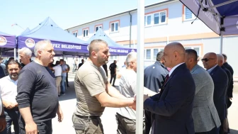 Körfez Belediye Başkanı personelle bayramda buluştu
