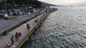 Kocaeli sahilinde festival coşkusu yaşandı