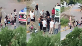 Başiskele'de motosiklet çocuğa çarptı
