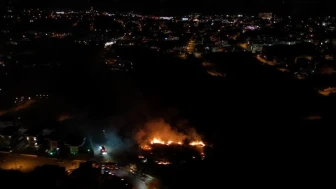 Başiskele’de çalılık yangını kontrol altına alındı