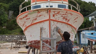 Kocaeli balıkçıları yeni sezona hazırlanıyor