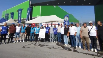Saadet Gençlik Kolları Gübre Taş işçilerini ziyaret
