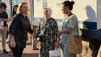İzmit belediye başkanı emekçileri ziyaret etti