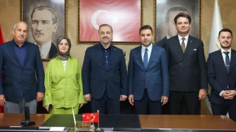 AK Parti Kocaeli il başkanı Gazel ile görüştü