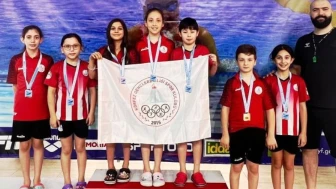 Körfez Gençlerbirliği yüzücüleri 12 madalya kazandı