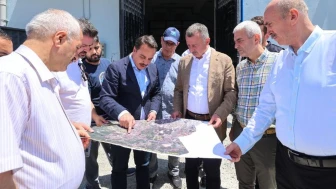 Büyükakın Cumaköy altyapı yatırımlarını inceledi