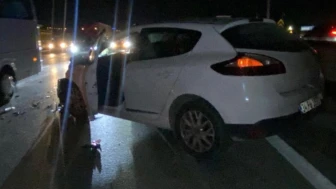 İzmit’te otomobil çarpışmasında 1 yaralı