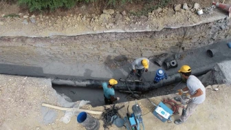 Büyükşehir tarım alanına sulama getiriyor