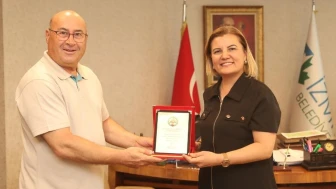 Fatma Başkan dernek yönetimini makamında ağırladı
