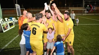 Gençlik ve spor müdürlüğü futbol turnuvasını kazandı