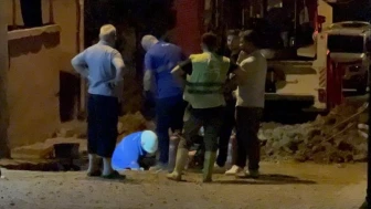 Darıca’da doğal gaz borusu patladı