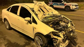 İzmit'te otomobil yayaya çarptı: 1 ölü