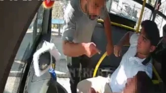 Başiskele’de şoföre bakışı nedeniyle tehdit