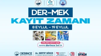 Derince mesleki kurs kayıtları başladı