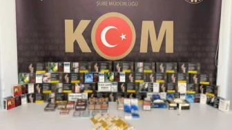 Kocaeli'de 6720 makaron ve sigara ele geçirildi