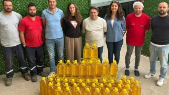 İzmit Belediyesi ayçiçeği yağı üretti