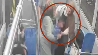Otobüs şoförü Heimlich manevrasıyla çocuğu kurtardı