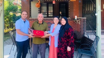 İzmit belediyesi gazi ailelerini ziyaret etti