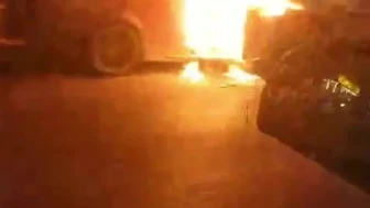 Kocaelide otomobil yangını söndürüldü