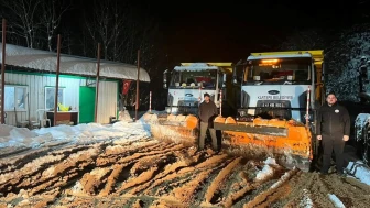 Kartepe belediyesi yılbaşı gecesi çalıştı