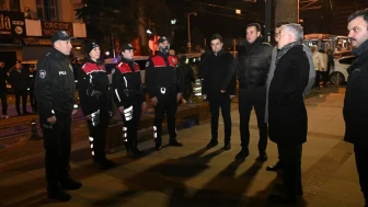 Kocaeli emniyet müdürü yılbaşı denetimi yaptı