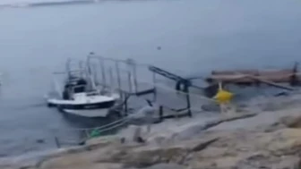 Darıca’da denizden kişi kurtarıldı