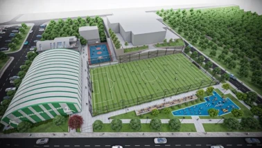 Körfez belediyesi spor tesisi ihalesi yaptı